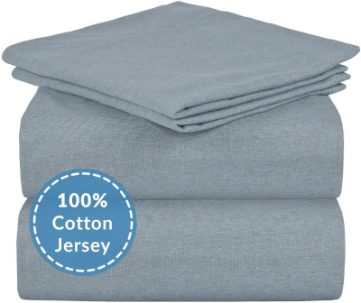 Mellanni Organic Cotton Jersey Sheet Set