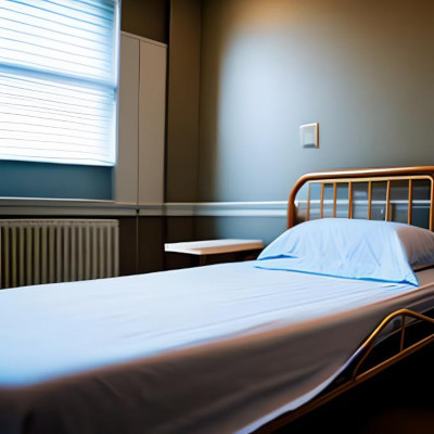 bed sheets and mattress topper for hospital bed