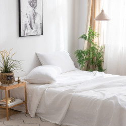 Simple Opulence Belgian Linen Sheet