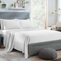 bedding for acne Stylinen Organic Eucalyptus Sheets