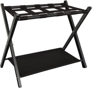 decorate a gust room with the right luggage rack