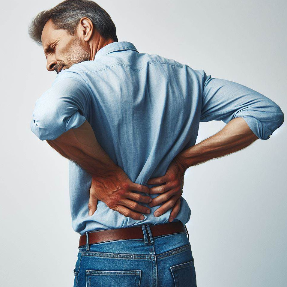 pillow on lower back
